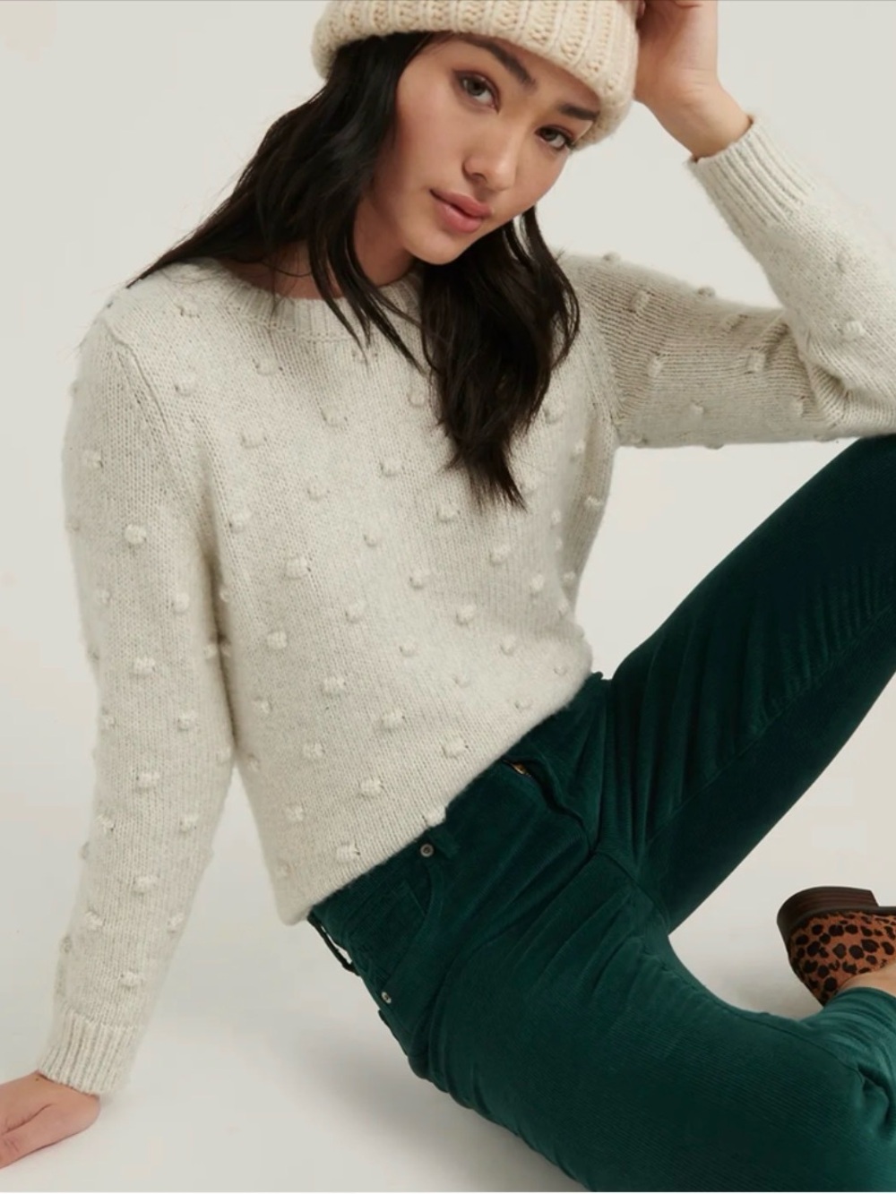 Lucky Women's Dark Green Pine Corduroy Pants - Ava Skinny Slim Fit
